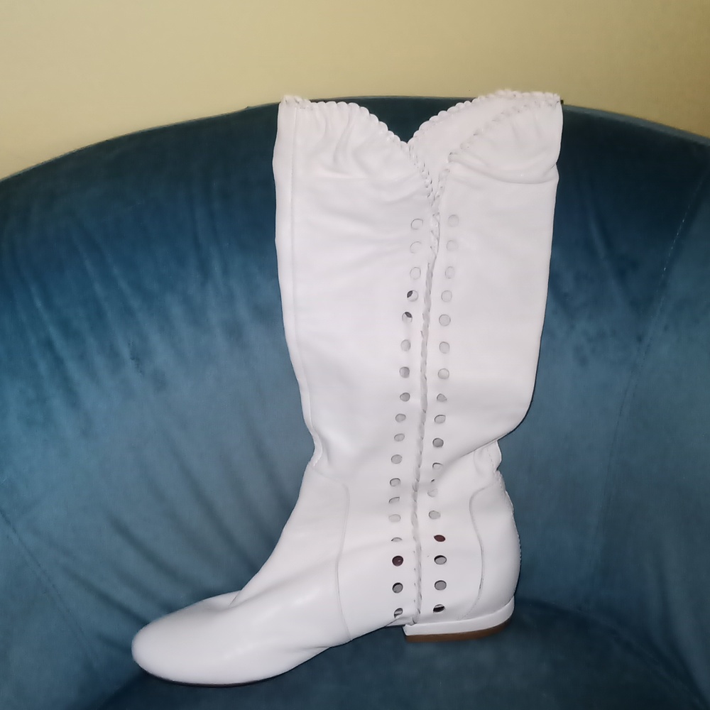 Natural Leather  boots Italy